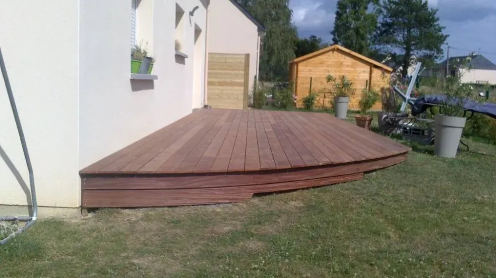 nos realisations amenagements exterieurs pergolas portail motorise car pot cloture et portail portillon et terrasse (6)