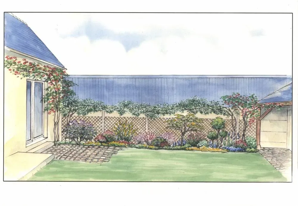 nos realisations amenagements exterieurs pergolas portail motorise car pot cloture et portail portillon et terrasse (23)